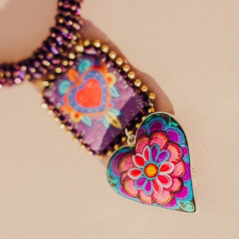 El amor sí es como lo pinta Ileana Rojas y los artesanos de Oaxaca.