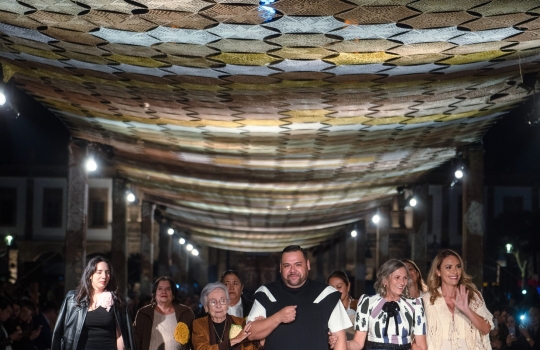 Intermoda presentó la colección “Entretejidos” del diseñador Benito Santos