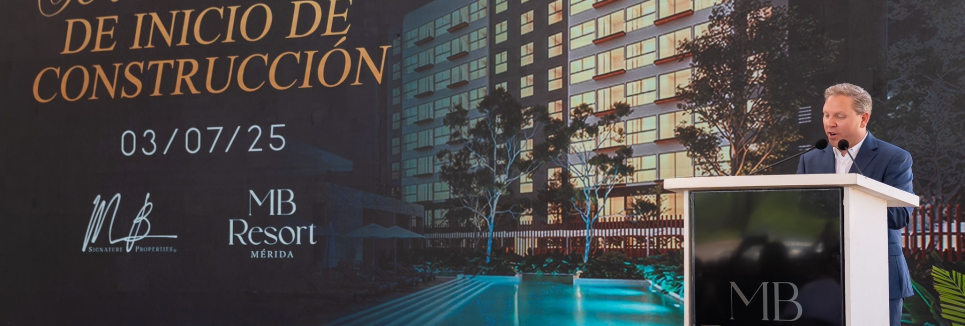 Inicia construcción de MB Resort Mérida.